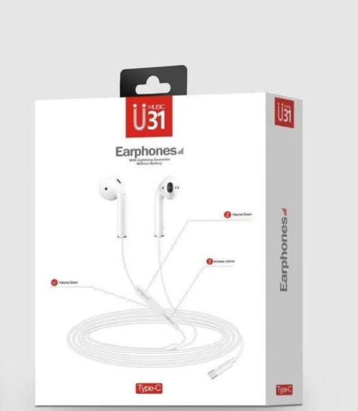 EARPHONE U31 TYPE-C