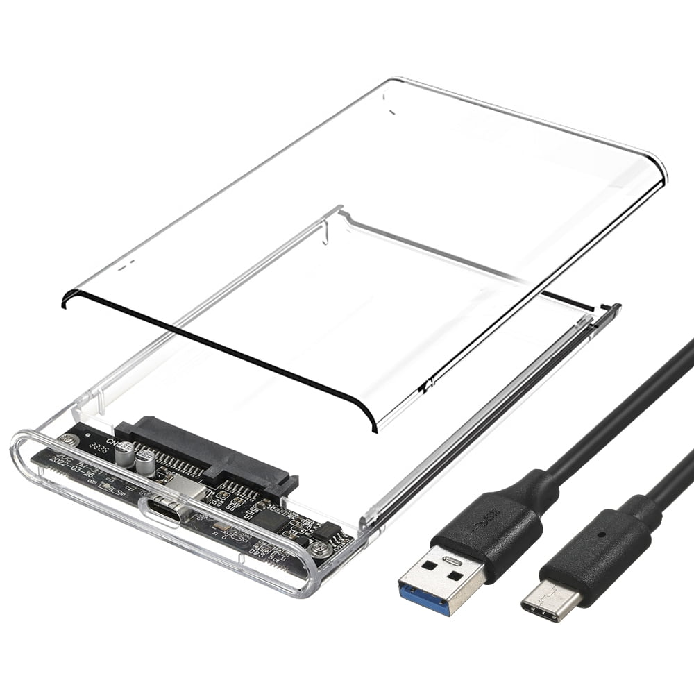 CASE HARDISK TYPE-C CLEAR