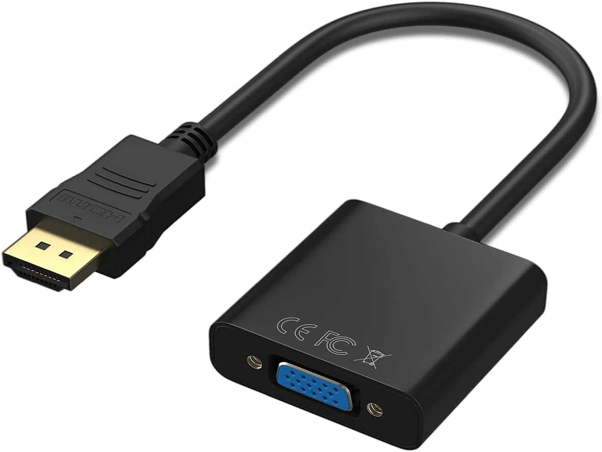HDMI TO VGA WITHOUT AUX
