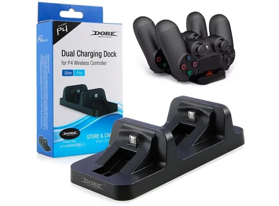 TP4-002 DUAL CHARGER GAME PAD PS4