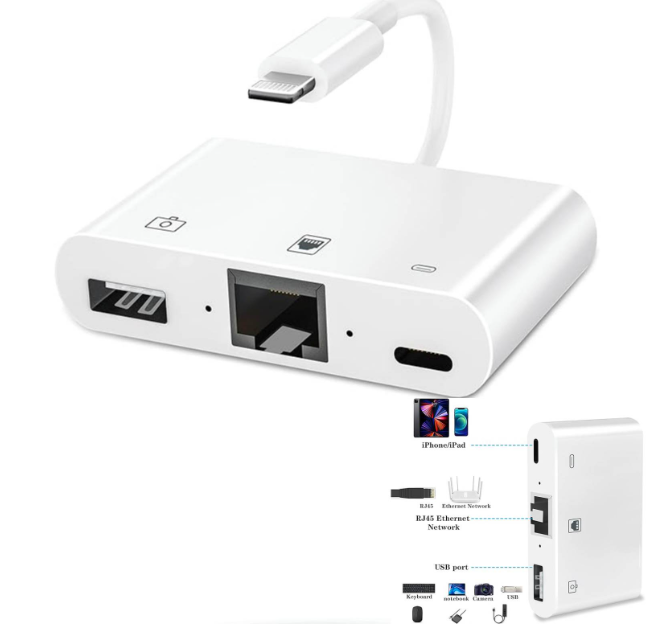 LIGHTNING 3IN1 EATHERNET