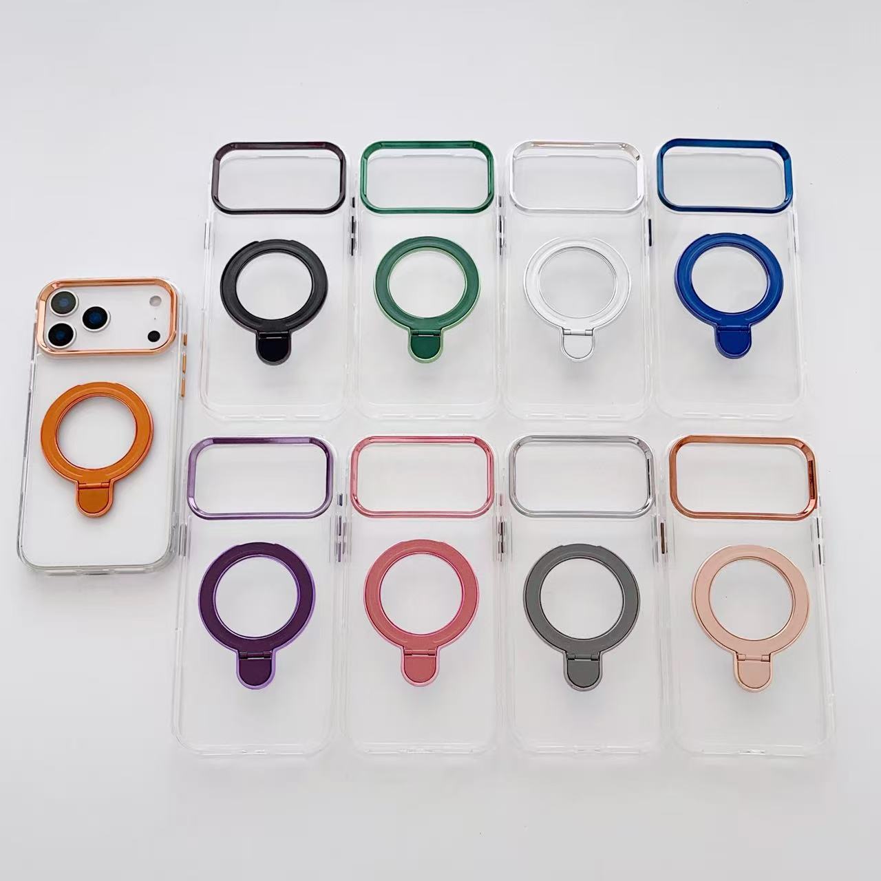CASE CLEAR WITH MAGSAFE COLORS