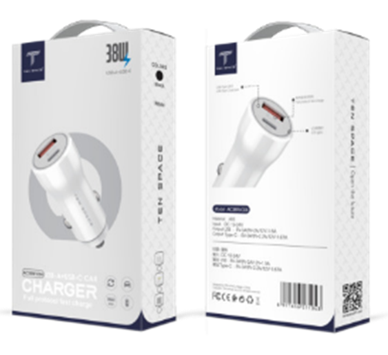 CAR CHARGER TS-CC044 C TO C